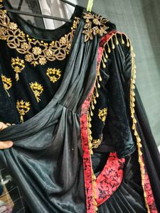 handwork lehanga choli / half saree