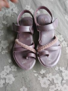 Sparkling Lilac Sandals for Girls