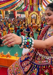 Garba jewellery -Seashell Bracelet