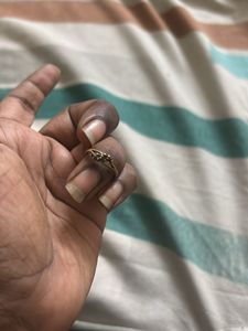 Impon Delicate Floral Ring with Stones