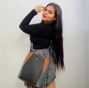 Tresor Color Block Shoulder Bag