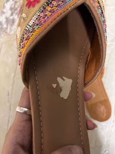 Embroidered Mules - Ethnic Flat Sandals