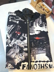 Graphic Bomber Jacket