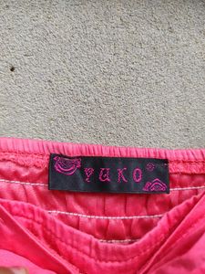 Y2K Cute Pink Bow Camisole Top