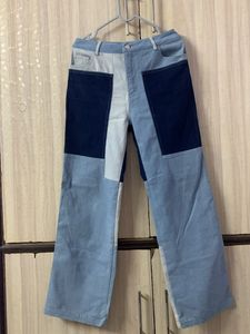 Jeans With Unique Pattern