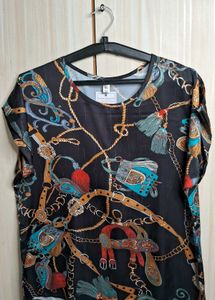 Stylish Printed Tunic Top