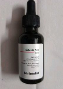 Minimalist Face Serum Bottle
