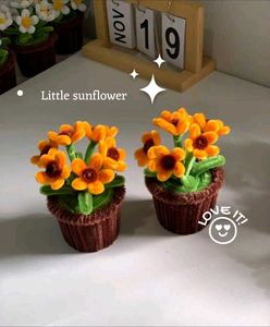 Cute Sunflower Mini Potted Plants