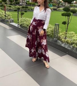 Chic Floral Print Maxi Dress