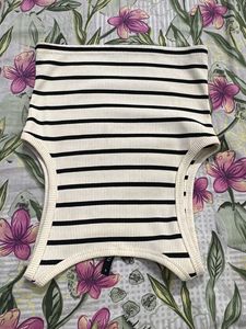 Striped Ribbed Tank Top