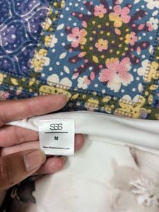 Sheer Floral Long Sleeve Top