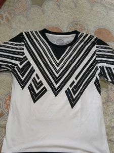 Graphic Print Long Sleeve Top