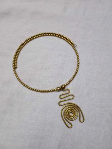Boho Brass Choker