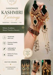 Handmade Kashmiri Earrings