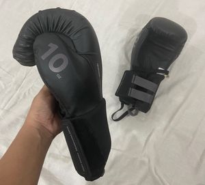 Outshock Decathlon Sparring Boxing Gloves 900black
