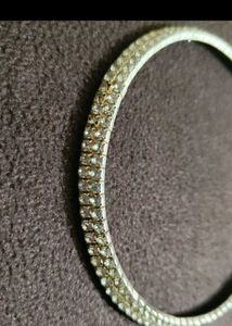 Sparkling Stone Choker and Pearl necklace Combo