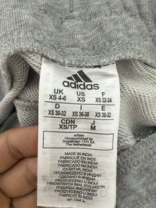 Adidas Track Pants &amp; zara Black Crop Top Set