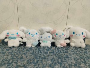 Cute Cinnamoroll Plush Toys set of 5