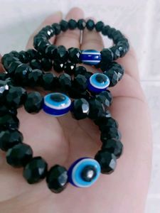 Crystal Evil Eyes Bracelet For Kid Set Of 4