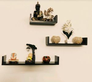 Wooden Shelf (Set Of 3)