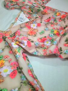 Elegant Floral Print Midi Dress