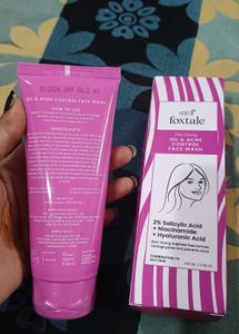 Foxtale True Clarity Oil &amp; Acne Control Face Wash