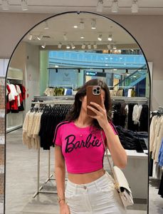 Barbie Pink Crop Top