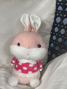 Cute Pink Bunny Plush Toy