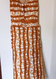 Boho Tie-Dye Maxi Dress
