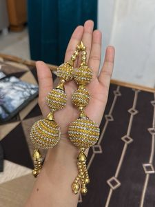 Gold Beaded Tassels(latkan)
