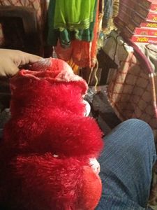 Cute Red Plush Toy