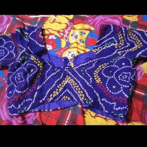 Traditional Bandhani Print Blouse