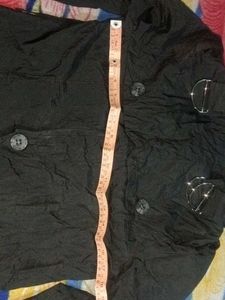 Stylish Black Trench Coat