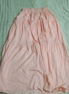 Light Pink Tiered Maxi Skirt (unused)