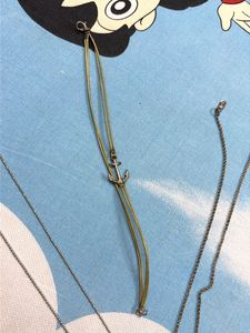 Set of 2 necklace,3 anklets,1 stone bracelate,2