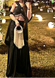 Elegant Black Lehenga Choli Set