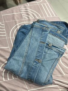 Men's Classic Denim Jacket 5xl size