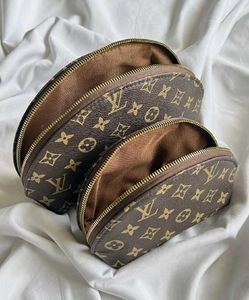 YSL Cosmetic Pouch Set of 2