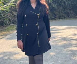 Stylish Women's Black Dress