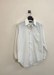 Classic White Men's Shirt
