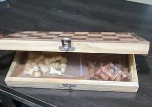 Wooden Folding Chess Board