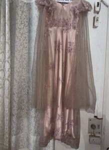 Elegant Embroidered Evening Gown