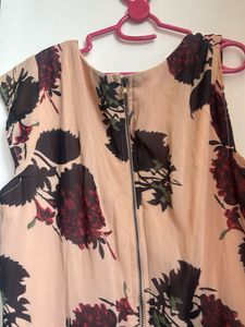 Floral Print Sleeveless Dress
