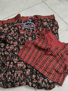 Long flair Anarkali