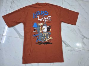 Cute Cartoon Print T-Shirt