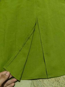 Chic Pleated A-Line Skirt