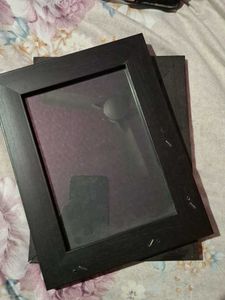 Classic Black Photo Frames Set