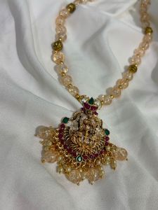 Exquisite Lakshmi Pendant Necklace
