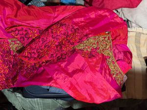 Party Wear Gown and Skert an