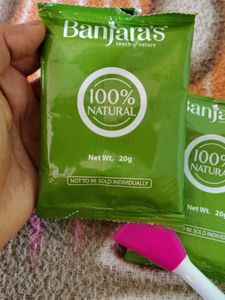 Banjara's 100% Natural Face Pack &amp; Applicator